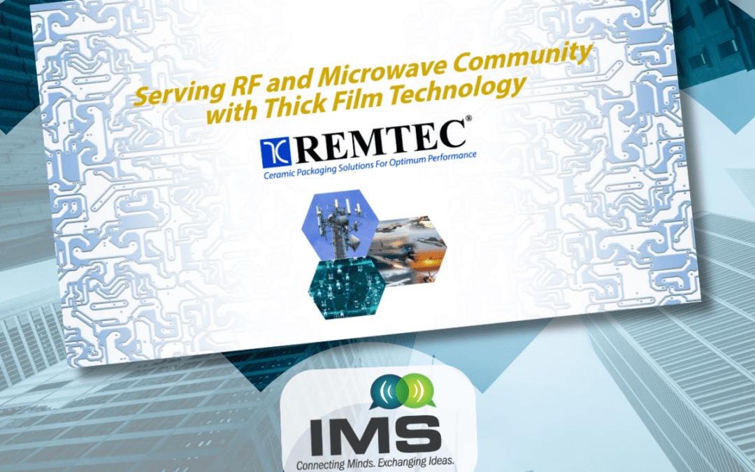 Remtec shares intro slidedeck for IMS 2023